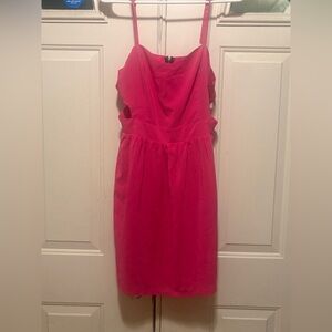 Forever 21 Hot Pink Midi Dress